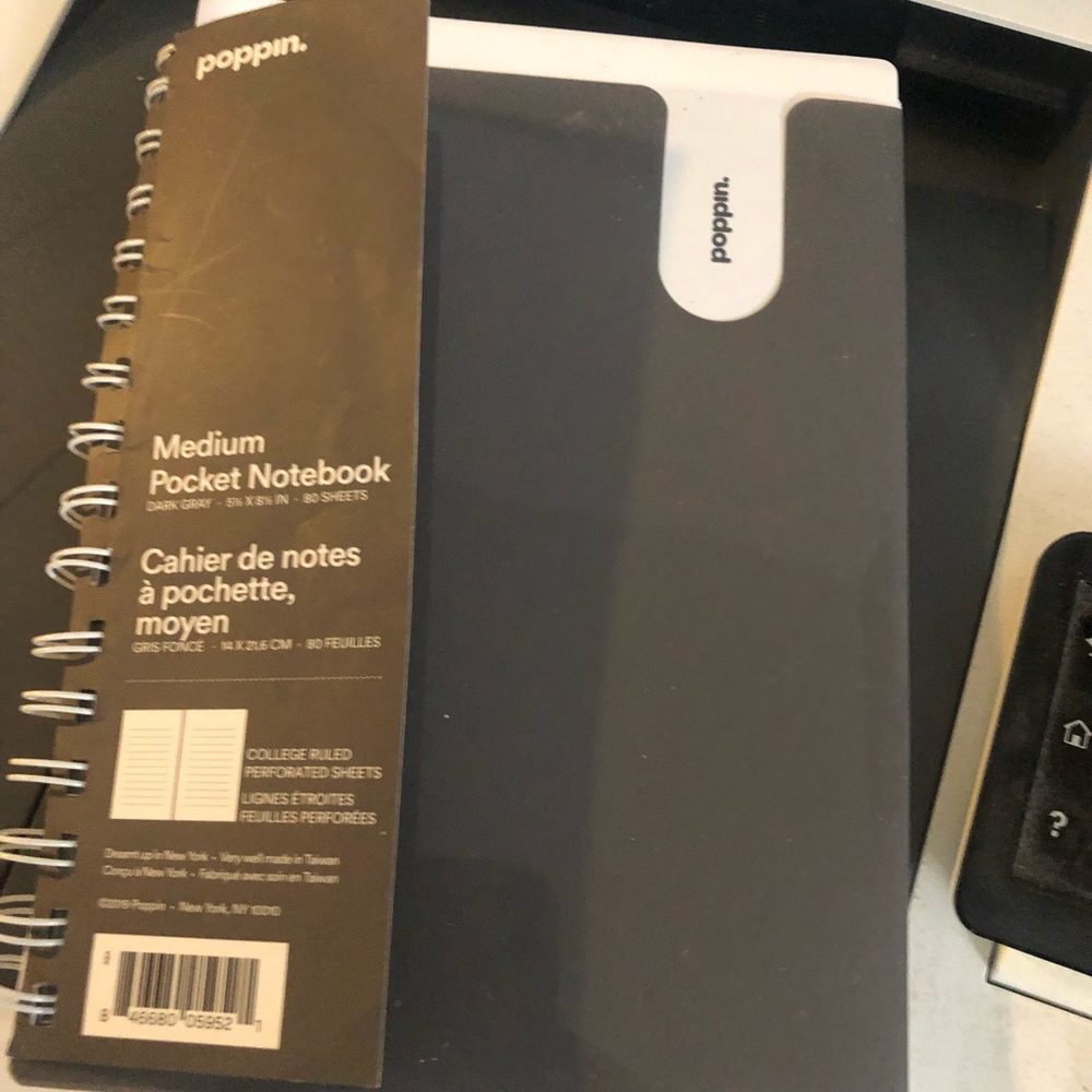 NWT poppin notebook